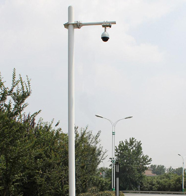 0.5米橫臂(bì)圓柱道路監控杆件